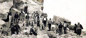 2871- Beni-Saf - Construction Chemin de Fer - Tailleurs de Pierre2 - 1913